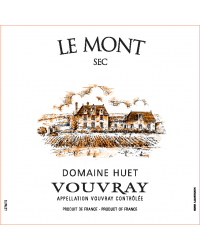 Le Mont 2015 Domaine Huet Blanc Sec